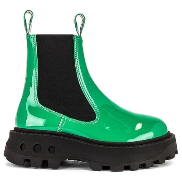 Simon Miller Green Scrambler Chelsea Boot - Picture 3 of 12